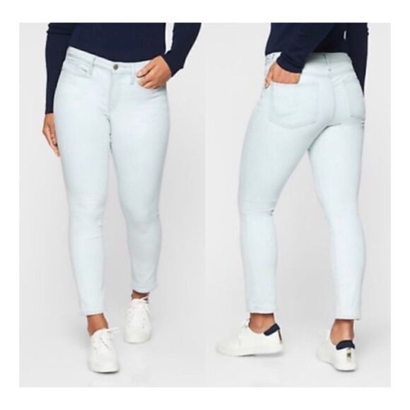 Athleta | Sculptek Skinny Crop Jeans in Glacier Wash | 10 - Picture 1 of 11